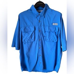 Bimini Bay men’s blue fishing shirt XXL